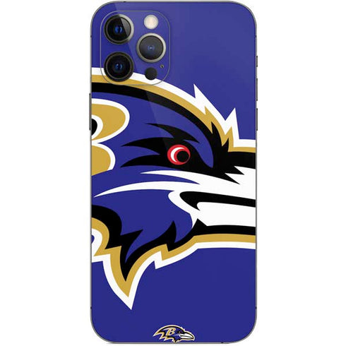 NFL Baltimore Ravens Large Logo iPhone 12 Pro Skin